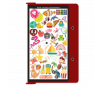 WhiteCoat Clipboard® - Red Child Life Specialist Edition